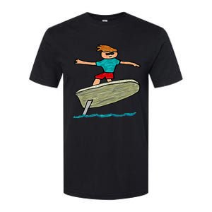 Efoil Surfing Softstyle CVC T-Shirt