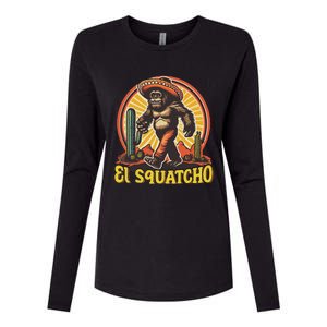 El Squatcho El Squatcho Womens Cotton Relaxed Long Sleeve T-Shirt