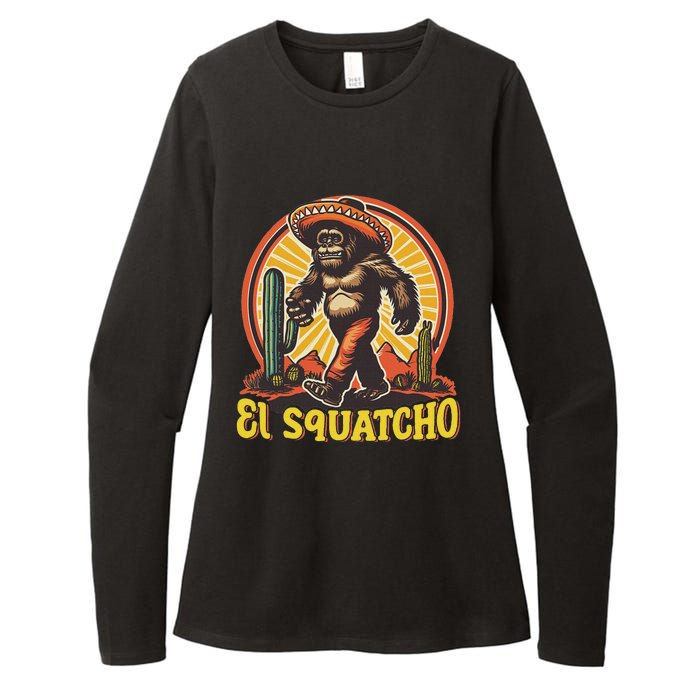 El Squatcho El Squatcho Womens CVC Long Sleeve Shirt