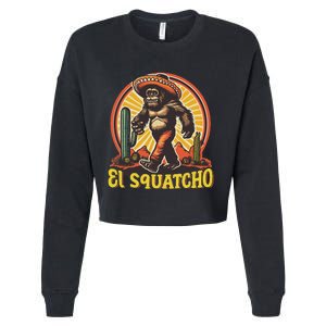 El Squatcho El Squatcho Cropped Pullover Crew