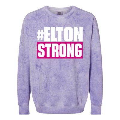 Elton Strong Colorblast Crewneck Sweatshirt