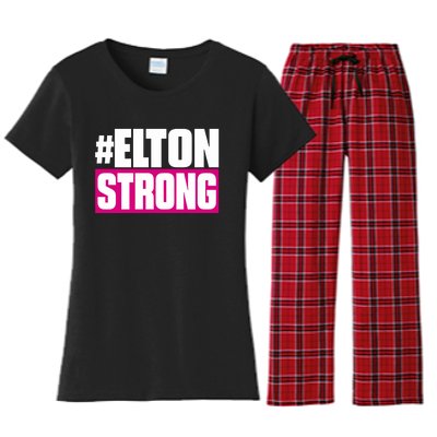 Elton Strong Women's Flannel Pajama Set