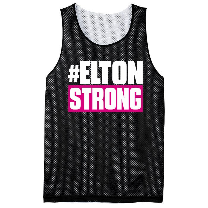 Elton Strong Mesh Reversible Basketball Jersey Tank