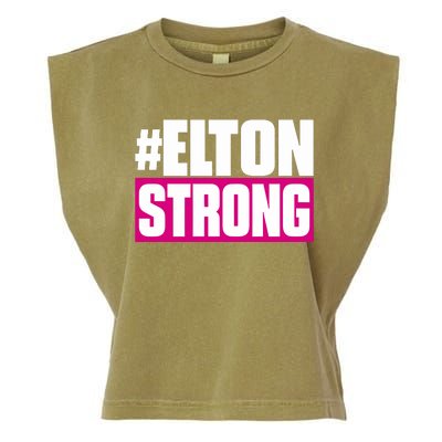 Elton Strong Garment-Dyed Women's Muscle Tee