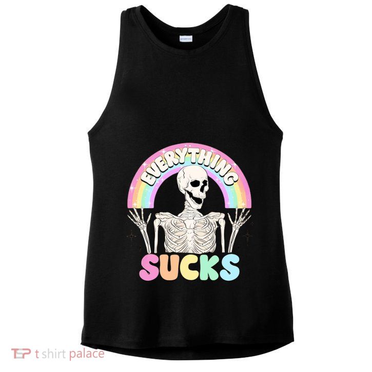 Everything Sucks Ladies PosiCharge Tri-Blend Wicking Tank