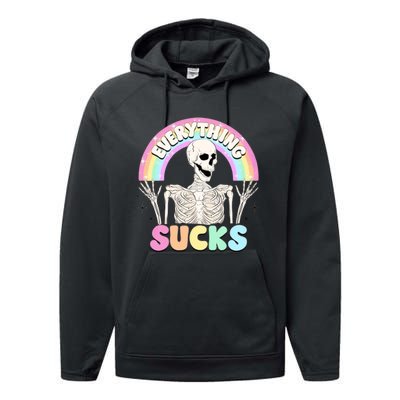 Everything Sucks Performance Fleece Hoodie