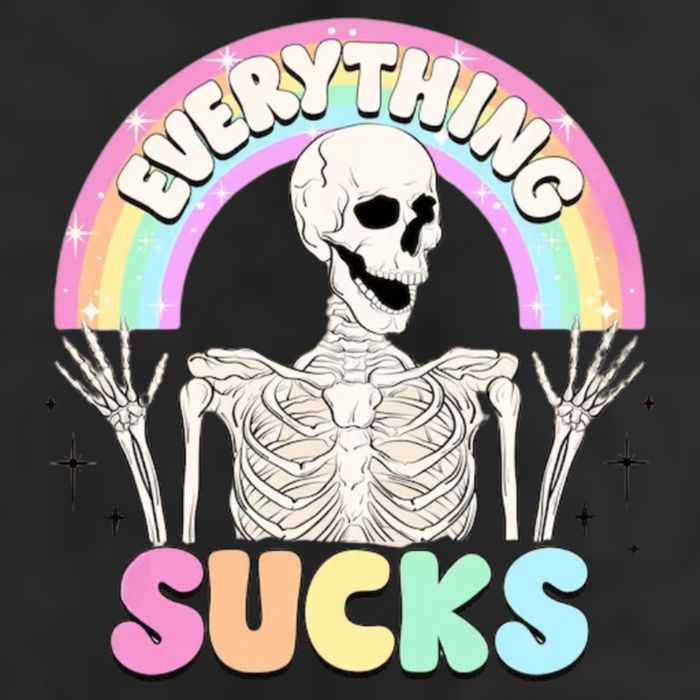 Everything Sucks Adult Drive Performance Visor