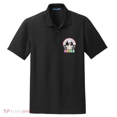Everything Sucks Dry Zone Grid Polo