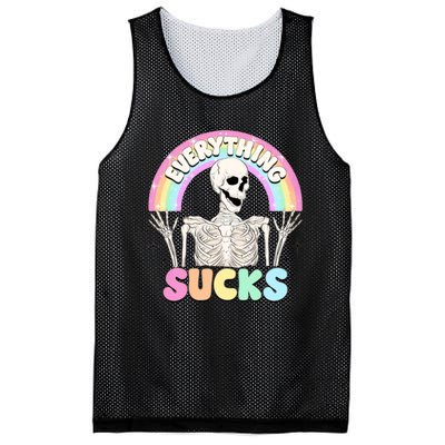 Everything Sucks Mesh Reversible Basketball Jersey Tank