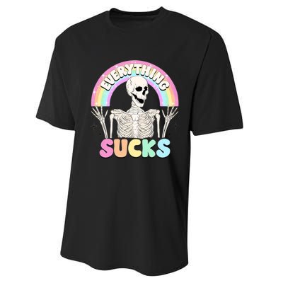 Everything Sucks Performance Sprint T-Shirt