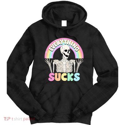 Everything Sucks Tie Dye Hoodie