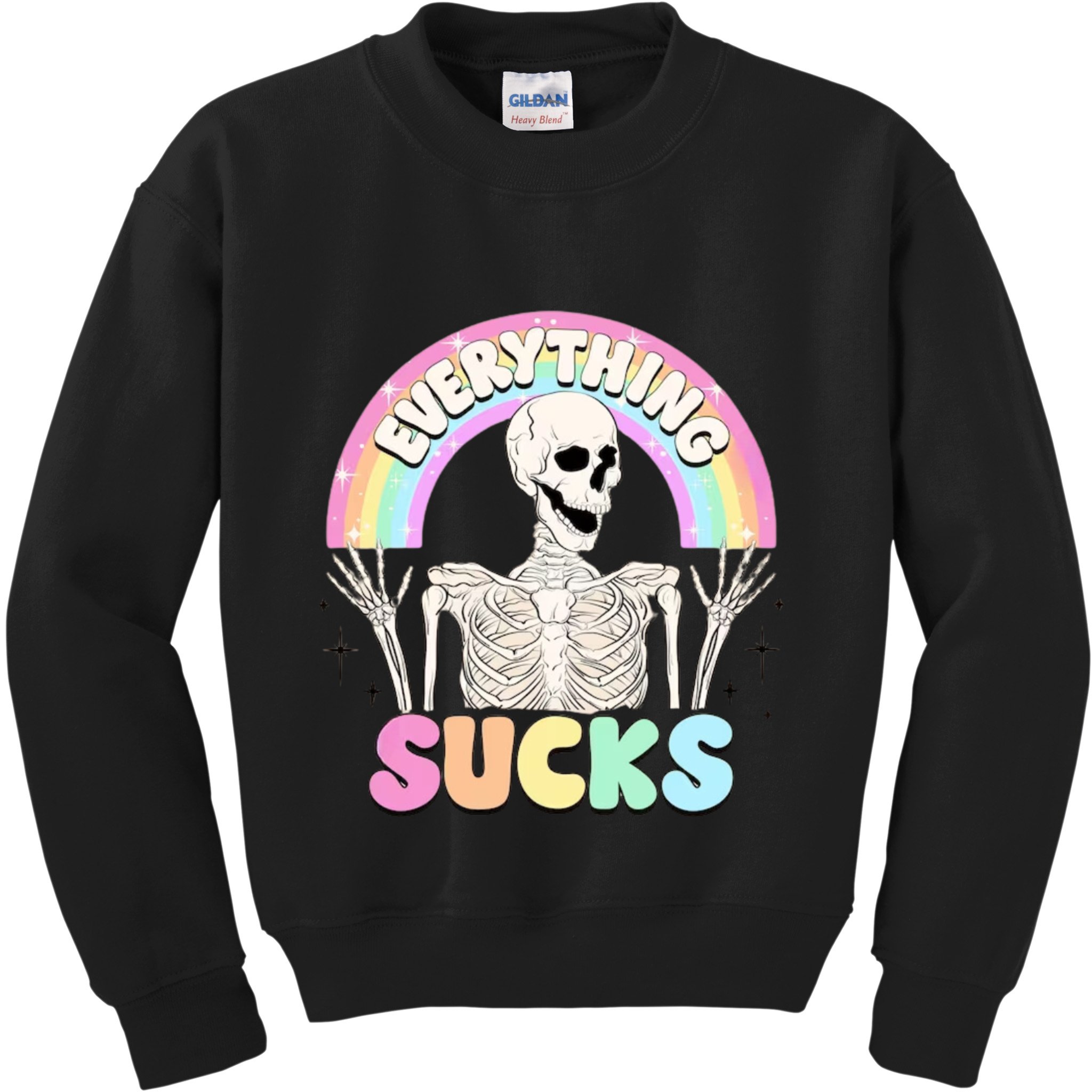 Everything Sucks Kids Sweatshirt