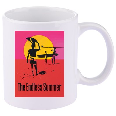 Endless Summer 11oz C Handle Ceramic Mug