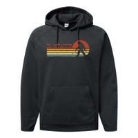 El Squatcho Funny Retro Stripes Bigfoot Cinco De Mayo Performance Fleece Hoodie