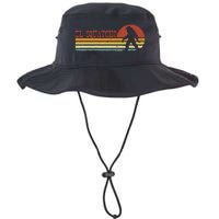 El Squatcho Funny Retro Stripes Bigfoot Cinco De Mayo Legacy Cool Fit Booney Bucket Hat