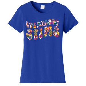 Everybody Stims Floral Neurodiversity Acceptance Sped Autism Gift Women's T-Shirt