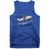 Eat Sleep Fly Repeat Great Gift Tank Top