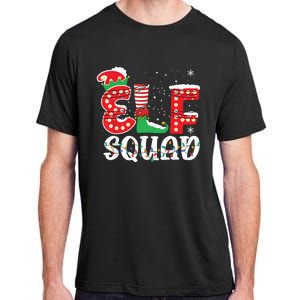 Elf Squad Funny Group Family Matching Christmas Pajamas Adult ChromaSoft Performance T-Shirt