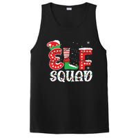 Elf Squad Funny Group Family Matching Christmas Pajamas PosiCharge Competitor Tank