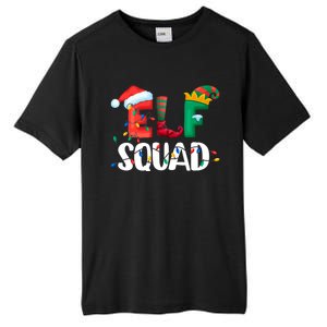 Elf Squad Funny Family Matching Group Christmas Gifts Hoodie Tall Fusion ChromaSoft Performance T-Shirt