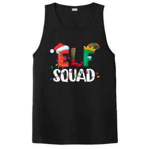 Elf Squad Funny Family Matching Group Christmas Gifts Hoodie PosiCharge Competitor Tank