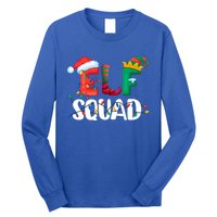 Elf Squad Funny Family Matching Group Christmas Gifts Hoodie Long Sleeve Shirt