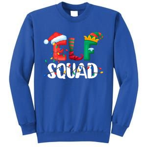 Elf Squad Funny Family Matching Group Christmas Gifts Hoodie Sweatshirt