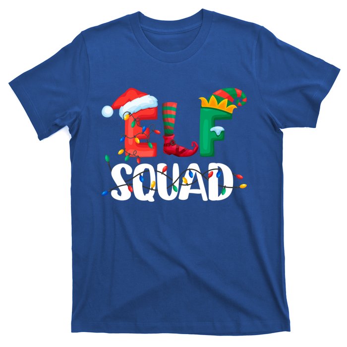 Elf Squad Funny Family Matching Group Christmas Gifts Hoodie T-Shirt