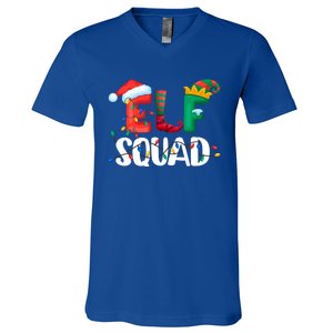 Elf Squad Funny Family Matching Group Christmas Gifts Hoodie V-Neck T-Shirt