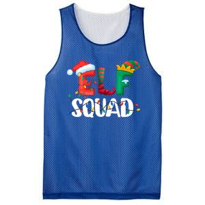 Elf Squad Funny Family Matching Group Christmas Gifts Hoodie Mesh Reversible Basketball Jersey Tank