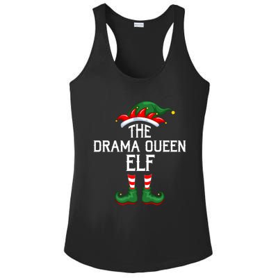 Elf Squad Family Matching The Drama Queen Elf Christmas Gift Ladies PosiCharge Competitor Racerback Tank