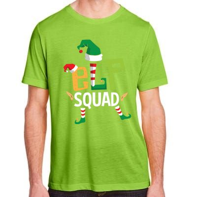 Elf Squad Funny Elves Family Christmas Matching Couple Xmas Great Gift Adult ChromaSoft Performance T-Shirt