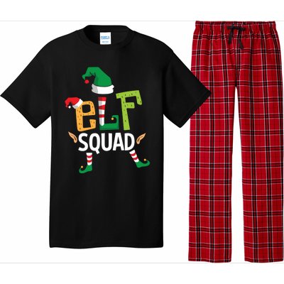 Elf Squad Funny Elves Family Christmas Matching Couple Xmas Great Gift Pajama Set