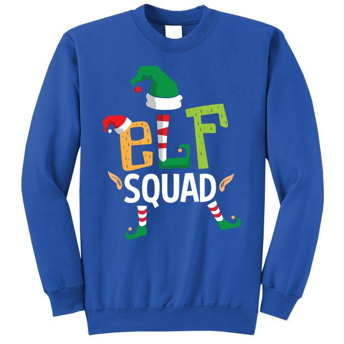 Elf Squad Funny Elves Family Christmas Matching Couple Xmas Great Gift Sweatshirt