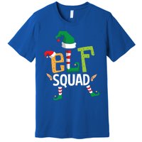 Elf Squad Funny Elves Family Christmas Matching Couple Xmas Great Gift Premium T-Shirt