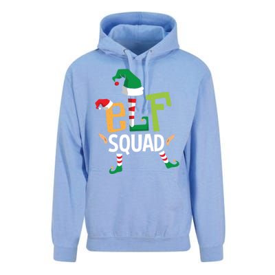 Elf Squad Funny Elves Family Christmas Matching Couple Xmas Great Gift Unisex Surf Hoodie