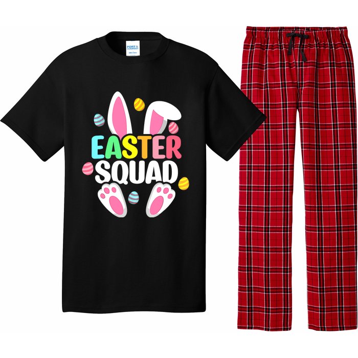 Easter Squad Family Matching Easter Day Bunny Egg Hunt Group Pajama Set