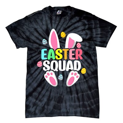 Easter Squad Family Matching Easter Day Bunny Egg Hunt Group Tie-Dye T-Shirt