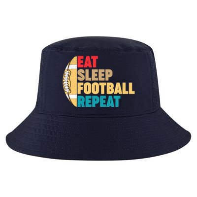 Eat Sleep Football Repeat For Teens Boy Girl Wo Cool Comfort Performance Bucket Hat