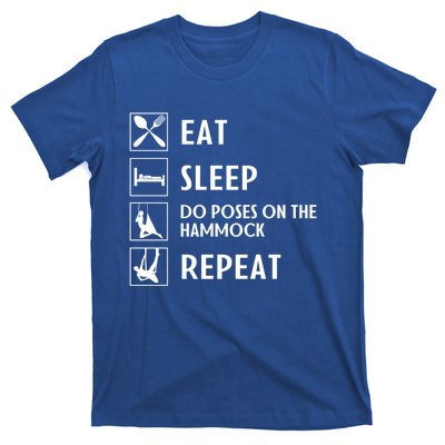 Eat Sleep Flying Yoga Repeat Aerial Yoga Humor Gift T-Shirt