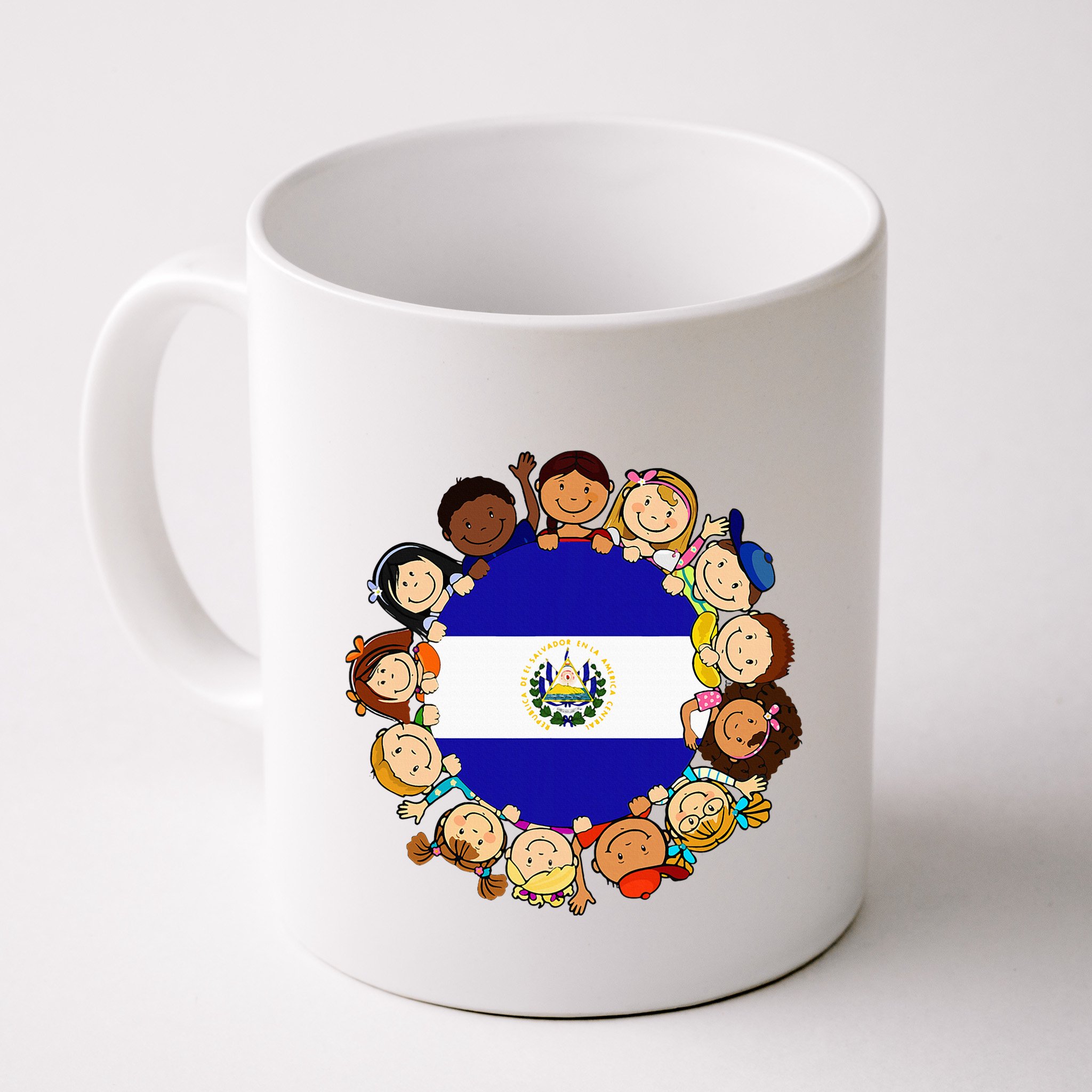 El Salvadoran Flag Hispanic Heritage Month Salvador Mug