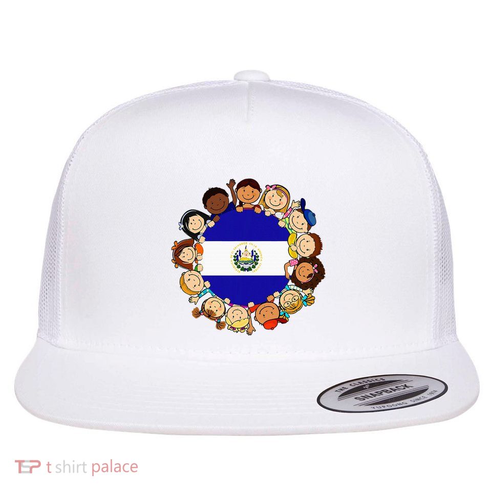 El Salvadoran Flag Hispanic Heritage Month Salvador Flatbill Hat