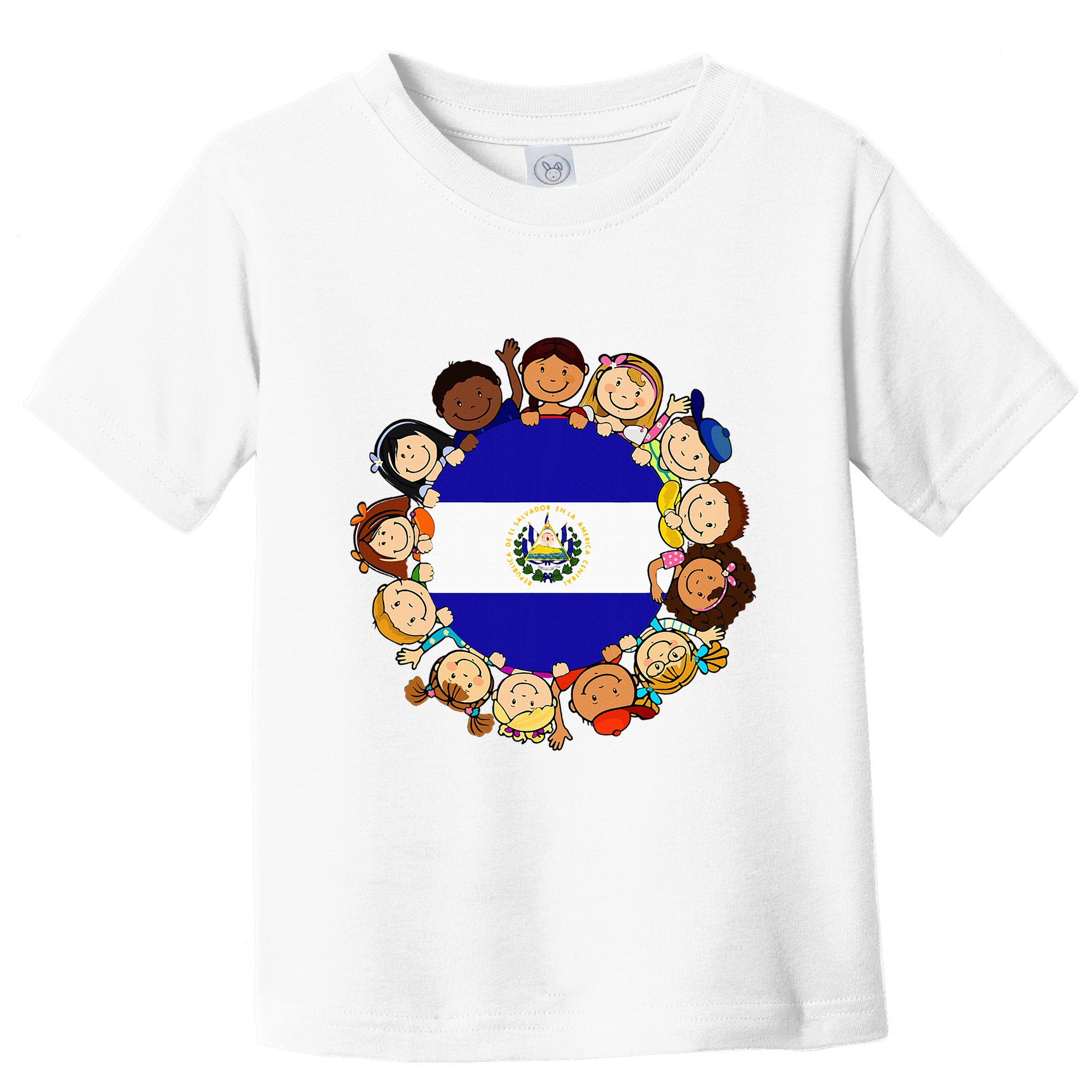 El Salvadoran Flag Hispanic Heritage Month Salvador Toddler T-Shirt