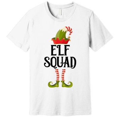 Elf Squad Festive Christmas Holiday Premium T-Shirt