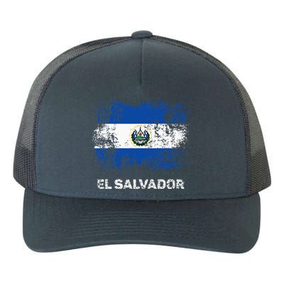 El Salvadoran Flag Patriotic El Salvador Flag Yupoong Adult 5-Panel Trucker Hat