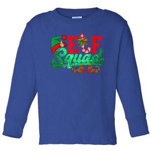 Elf Squad Funny Family Christmas Matching Pajamas Xmas Cute Gift Toddler Long Sleeve Shirt