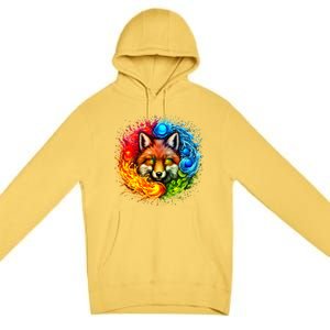 Elemental Seasons Fox Premium Pullover Hoodie