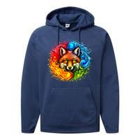 Elemental Seasons Fox Performance Fleece Hoodie