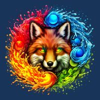 Elemental Seasons Fox Long Sleeve Shirt