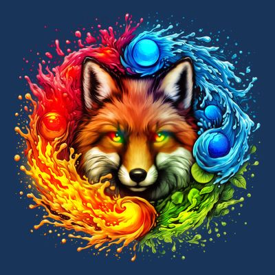 Elemental Seasons Fox T-Shirt